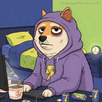Tired Late Night GIF by Doge Pound