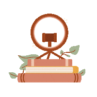 Book Reading Sticker