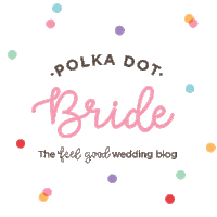 Logo Wedding Sticker by Polka Dot Bride
