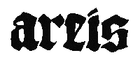 areisband areis areis metal areis logo areis black logo Sticker