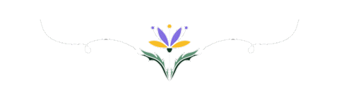 Art Deco Flower Sticker
