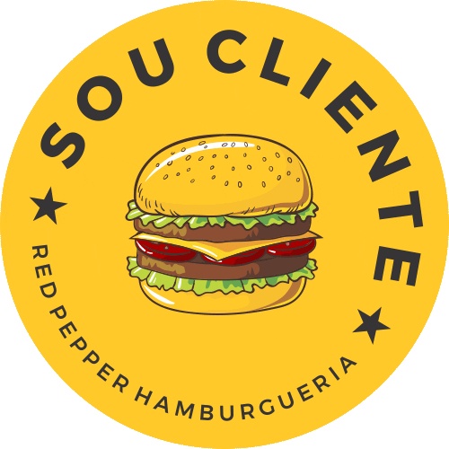 Burger Sticker by Red Pepper Hamburgueria
