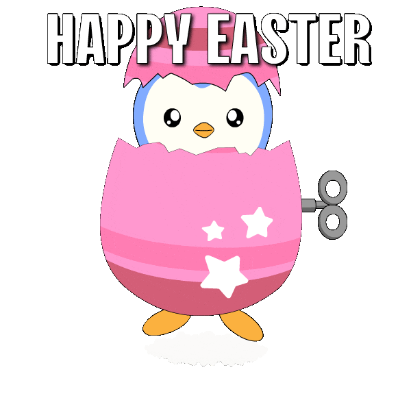 Easter Eggs Penguin Sticker by Pudgy Penguins