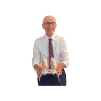 Vote Cheese Sticker by Tony Evers