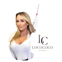locococoaesthetix lips botox aesthetics lip filler Sticker