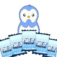 Trading Cards Penguin Sticker by Pudgy Penguins