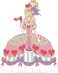 Marie Antoinette Cake Sticker