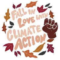 Climate Change Earth Sticker by INTO ACTION