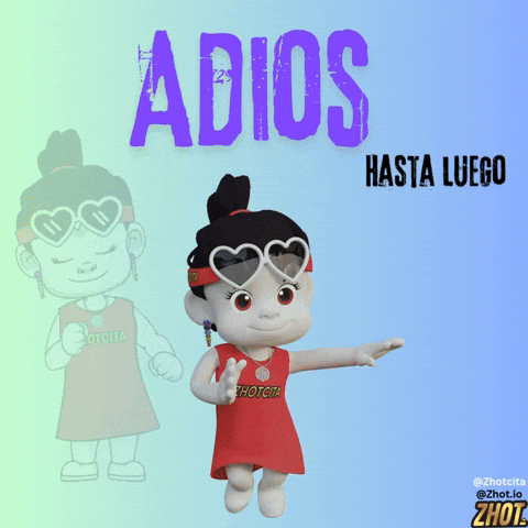 See Ya Goodbye GIF by Zhotcita