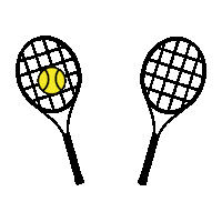 Van Leeuwen Tennis Sticker by Van Leeuwen Ice Cream