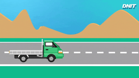 dnitoficial giphygifmaker caminhão caminhoneiro carga rodovia GIF