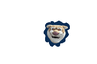 Mascot Spinning Sticker by Mount Vernon Nazarene University