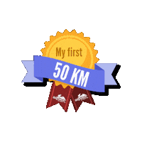 bigbearevents run runner brag my first Sticker