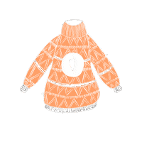 Fashion Winter Sticker
