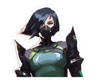 Riot Games Mask Sticker by VALORANT