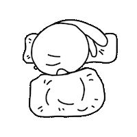 Sick Illustration Sticker by RainToMe