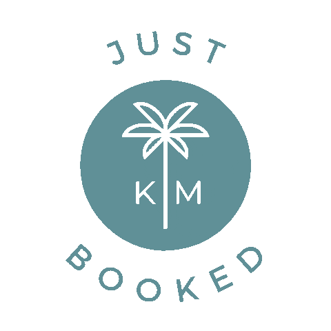 KMtrvlDesigns travel honeymoon booked justbooked Sticker