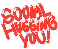 Miss You Hugging Sticker by The Social Club