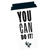You Can Do It Coffee Sticker by University of Phoenix
