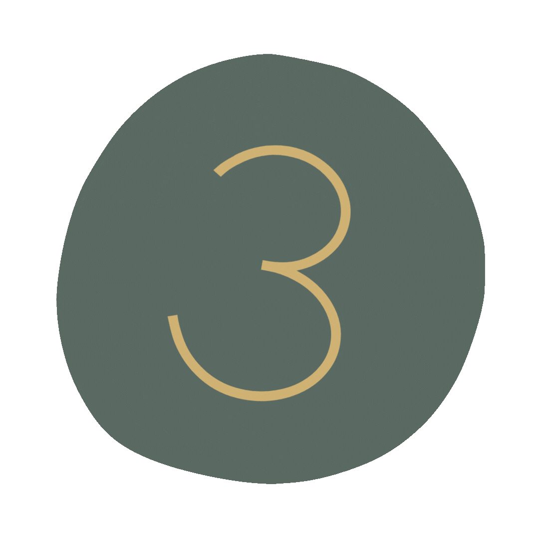 Circle Number Sticker by Design by Tessa
