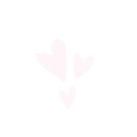 annavictoriart love heart pink pink hearts Sticker