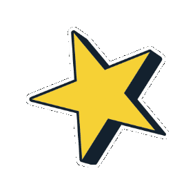 CreamsCafe giphygifmaker star dessert pancakes Sticker