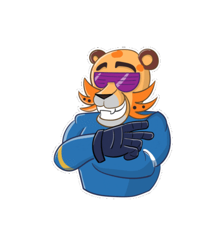 Leo Leopard Sticker by Sochi Hockey Club