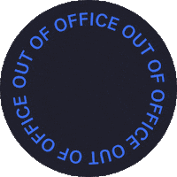 Out Of Office Sticker by Motiva Branding