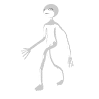 3D Walking Sticker