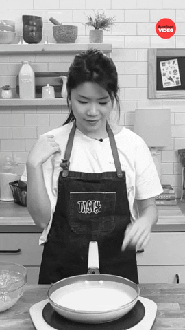 Pancake Day Cooking GIF by BuzzFeed