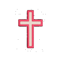 Cross Embroidery Sticker by Customnumbered