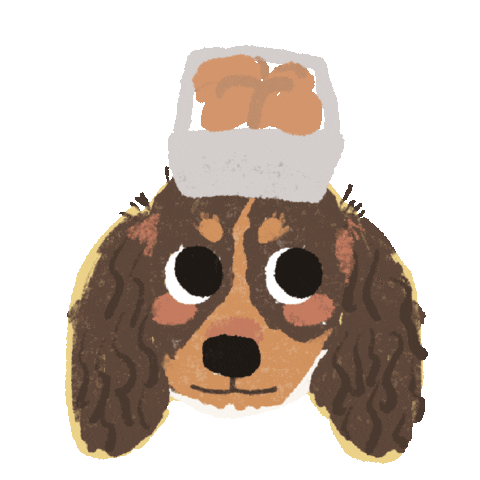 犬 Ok Sticker