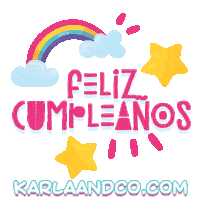 Happy Birthday Party Sticker by Karla and Co
