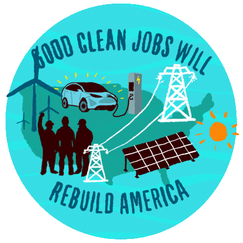 Climate Change Tesla Sticker by INTO ACTION