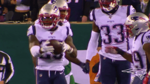 Look At This I Got It GIF by New England Patriots