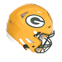 Green Bay Packers Football Sticker by Riddell Sports