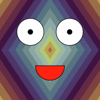 Art Smile GIF by Jen Stark