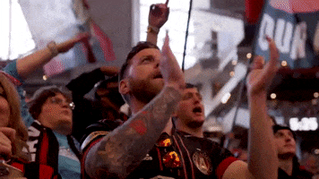 Mercedes-Benz Stadium Football GIF by Atlanta United