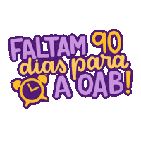 Oab 90 Dias Sticker by Ana Clara Fernandes