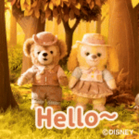 Friends Autumn GIF by Hong Kong Disneyland