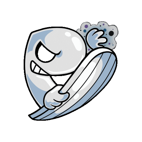 Silver Surfer Marvel Sticker by Paulberger