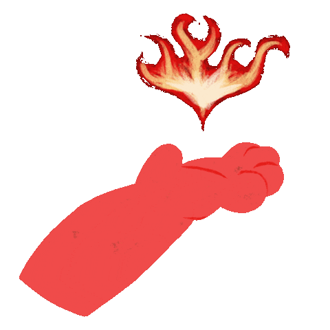 indahj giphyupload fire evil devil Sticker