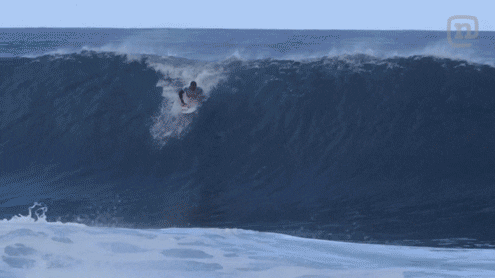 wipe out beach GIF