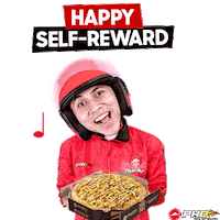 Deliveryman Sticker by PizzaHutID