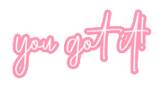 Yougotit Sticker by Girlboss.in