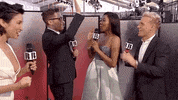 high five yasmin evans GIF by BRIT Awards