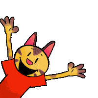 Mani Hello Sticker by Big Up! Hosting