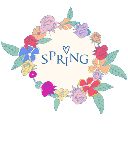 flower season Sticker by Aurelie Magnan