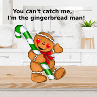 Christmas Gingerbread Cookie GIF