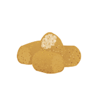 tater tots breakfast Sticker by CBS
